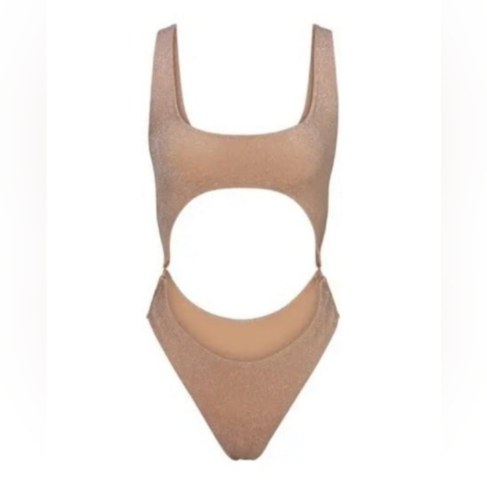 NWT SKIMS Glitter Cut Monokini - Picture 4 of 4